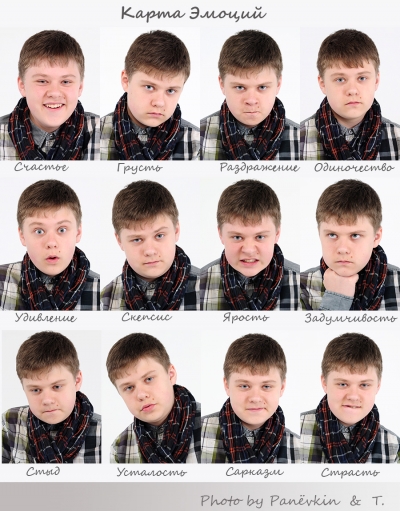 Карта 12 эмоций Евгения