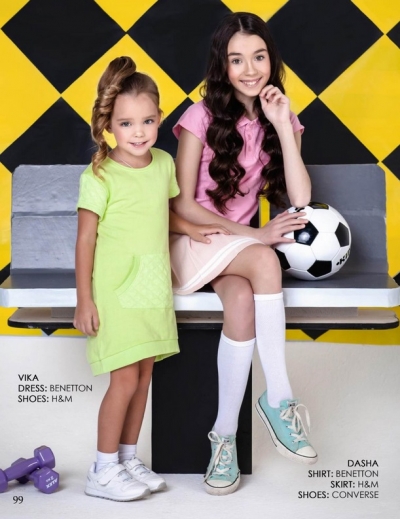 Публикация в журнале Fashion kids mag (USA)